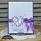 Purple 90th Birthday Card