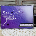 Purple Blended Card