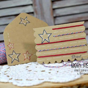 Patriotic Notecard Set