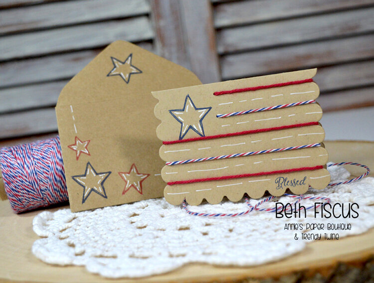 Patriotic Notecard Set