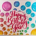 Stencil Birthday Card