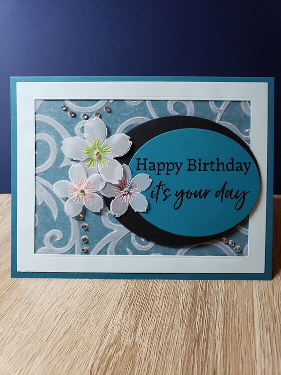 Teal &amp; Vellum Birthday