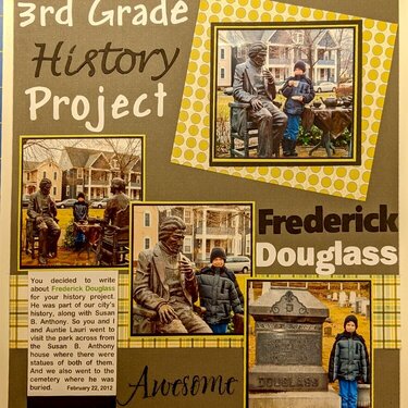 3rd grade history project
