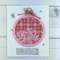 Ornament Shaker Christmas Card