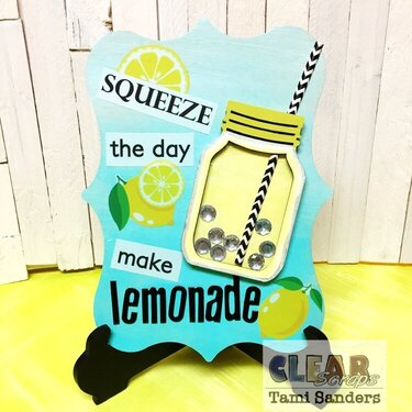 fresh squeezed lemonade sign * Clear Scraps DT