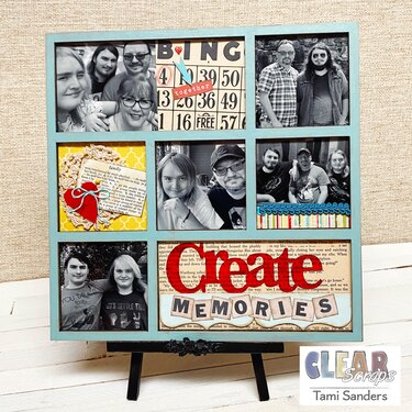 Create Memories Printer&#039;s Tray * CLEAR SCRAPS DT