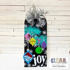 JOY Jumbo Wood Tag * CLEAR SCRAPS DT