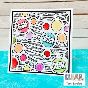 You Got This! Card * Clear Scraps DT