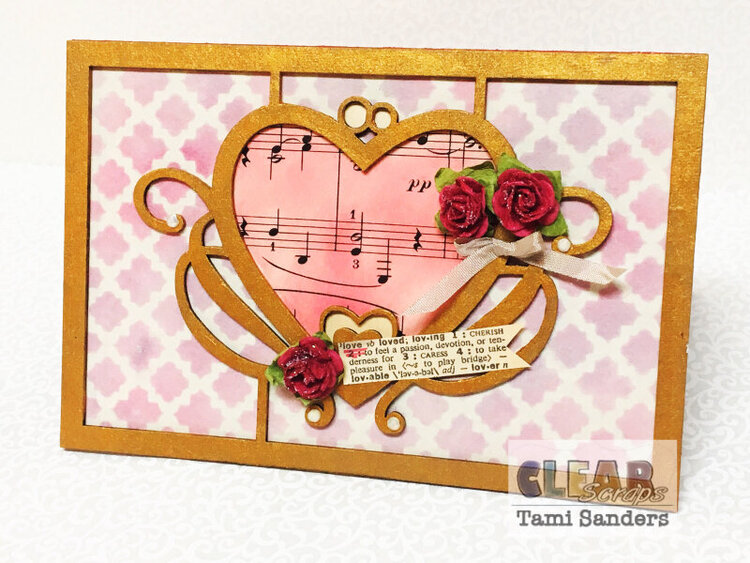 Vintage Valentine from Clear Scraps