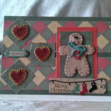Gingerbread Man Card