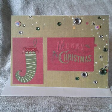 Sparkle Merry Christmas Card