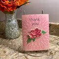 Simple thank you card