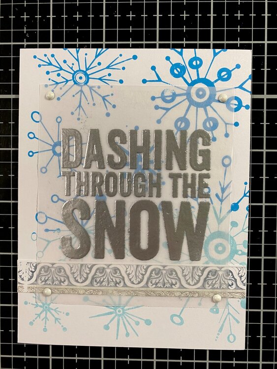 Dashing through the Snow 1