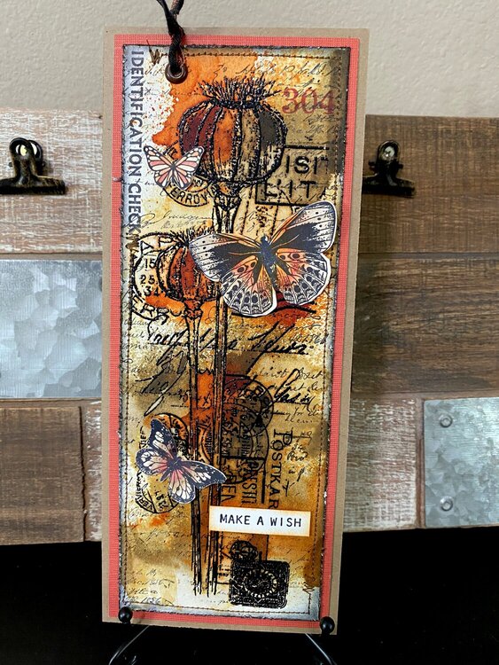 Mixed media card-slimline-Birthday-1