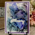 Alcohol ink card-2