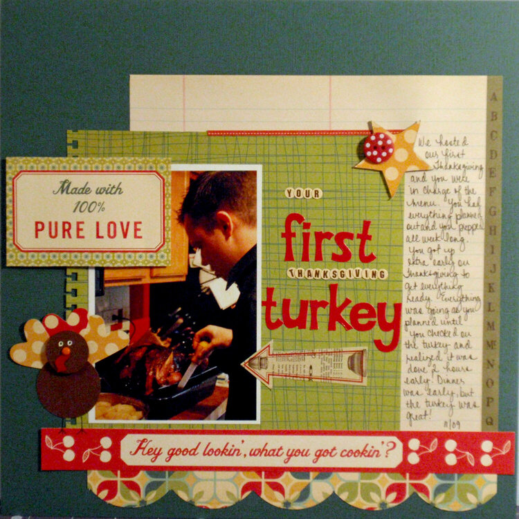 Your first Thanksgiving Turkey