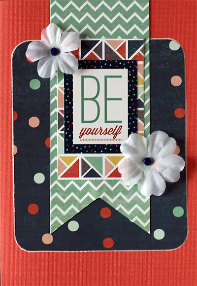 Be Yourself card