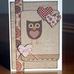 "Owl Always Love You" card