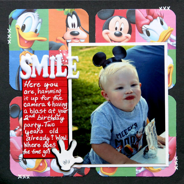 Mickey Mouse Clubhouse 2nd Bday Mini Album