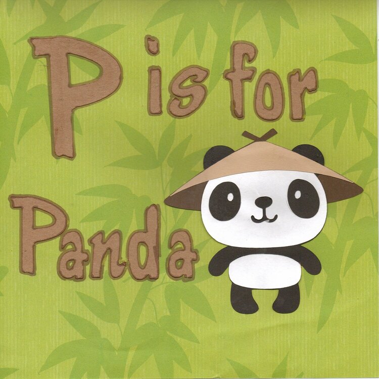 P is for Panda