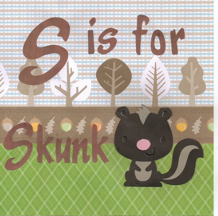 S is for Skunk