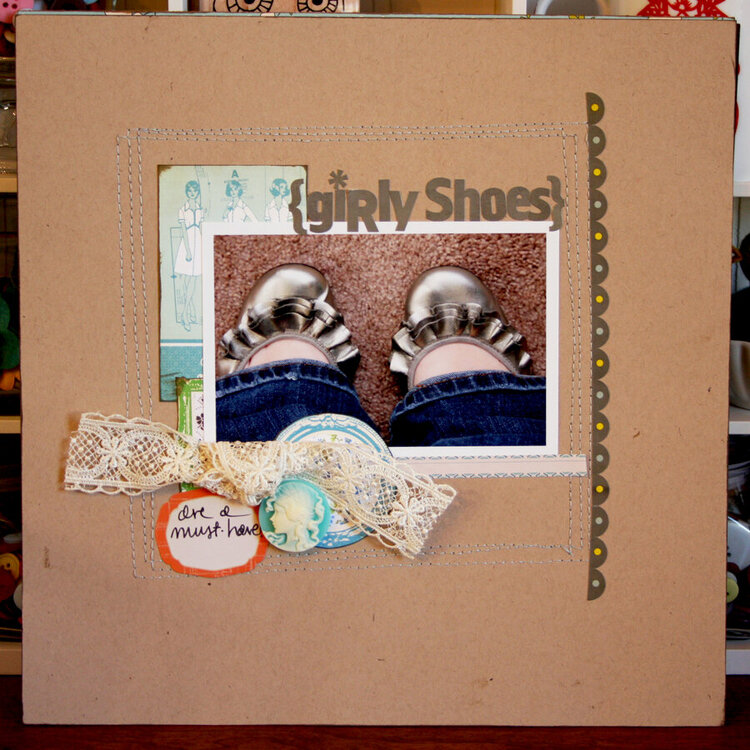 girly shoes *new studio calico home front*