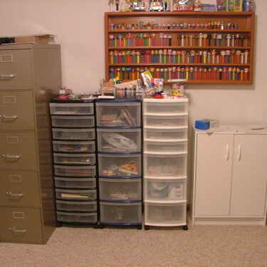 Filing Cabinets of Scrap Room