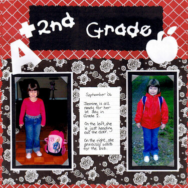 1st Day in 2nd Grade