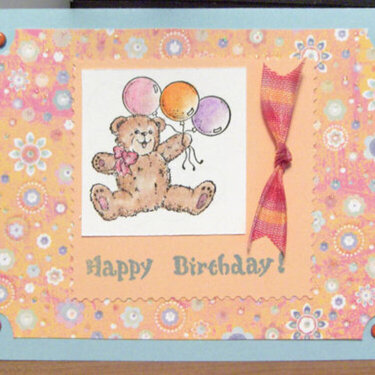 Juvenile Birthday Card