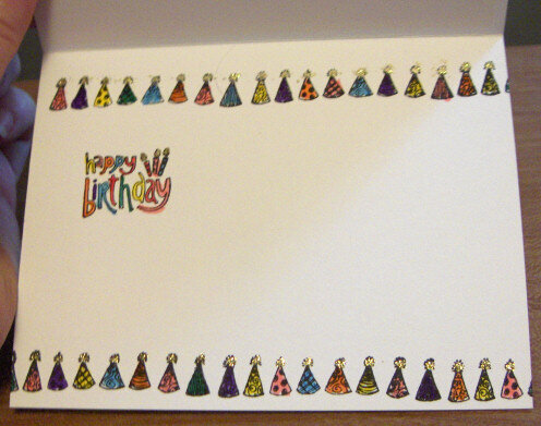 Niece&#039;s Birthday Card 08 - inside