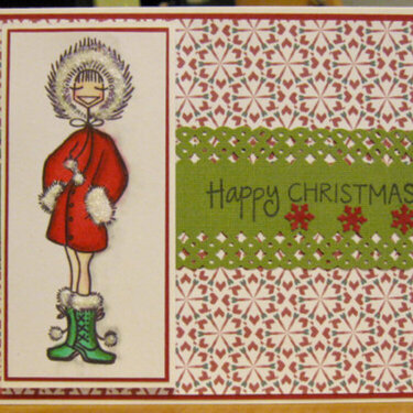 Bella Christmas Card