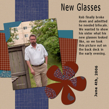 Rob&#039;s New Glasses