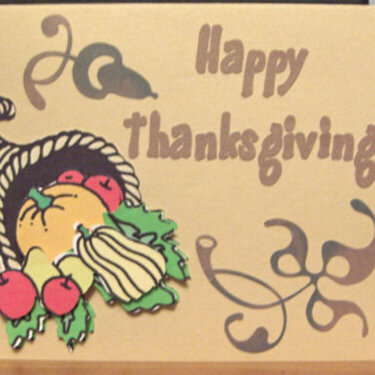 Thanksgiving Card 07