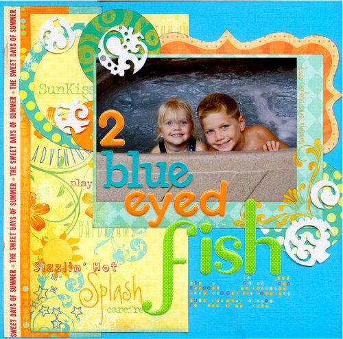 2 blue eyed fish