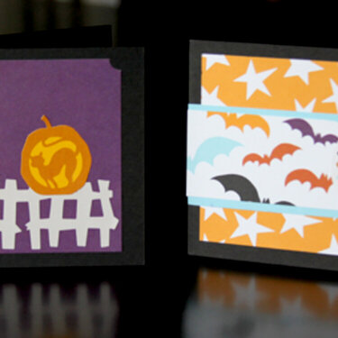 Halloween cards, set 1