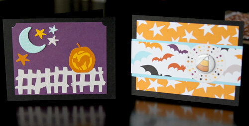 Halloween cards, set 1