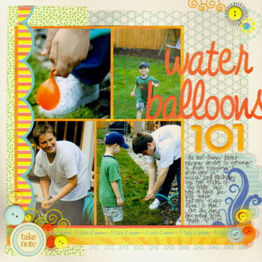 water balloons 101