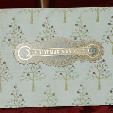My Minds Eye papers *Merry Christmas* card