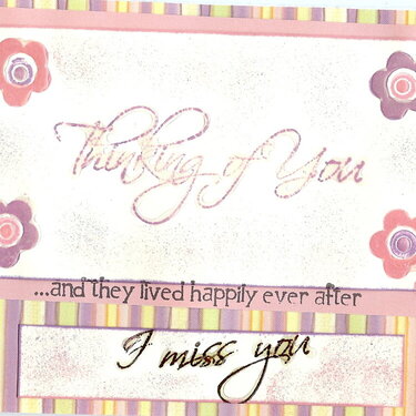 Thinking of You - card
