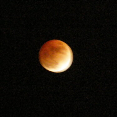 red moon eclipse