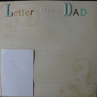 Letter from Dad