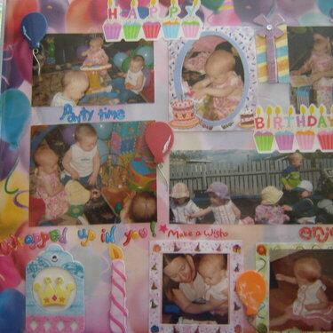 Baby Girl&#039;s 1st Birthday