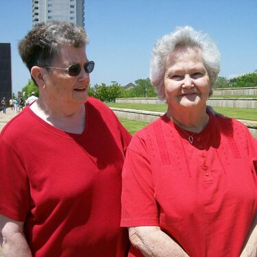 Mom and Aunt Deanie