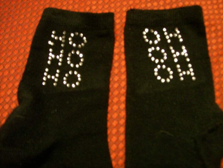 The Christmas socks