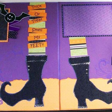 Halloween 2 page layout