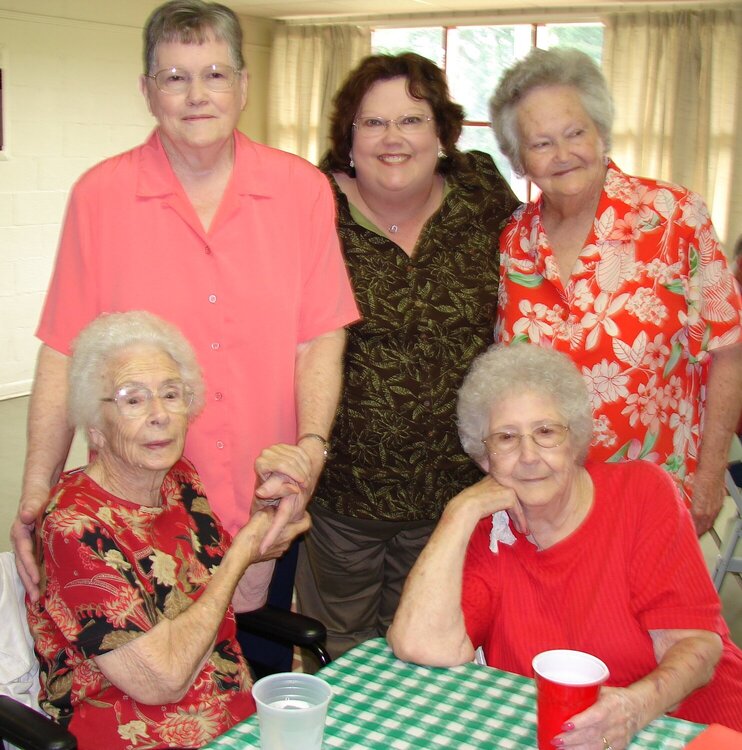 Me and mom and my 3 aunts