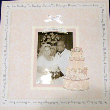 Title Page: Our Wedding Day