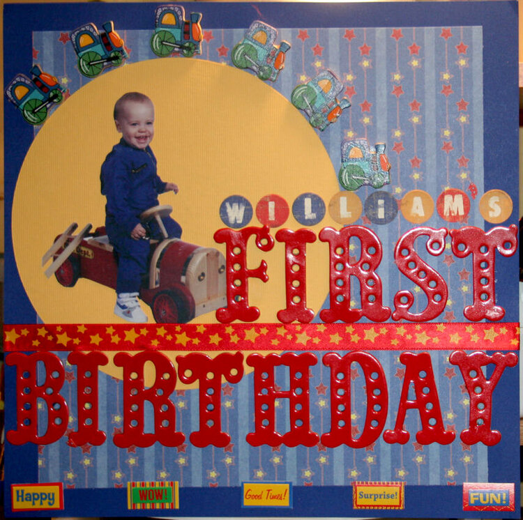 William&#039;s First Birthday