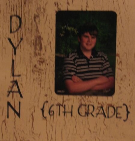 Dylan 6th grade