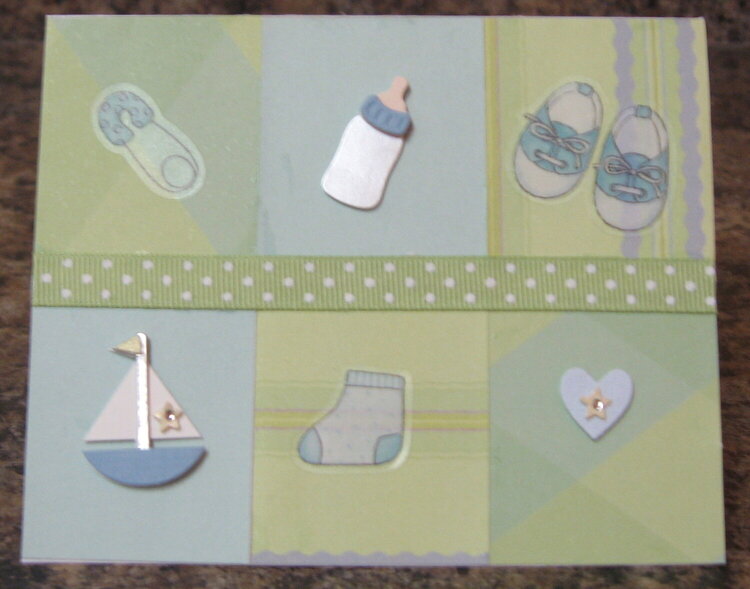 Baby Boy Card